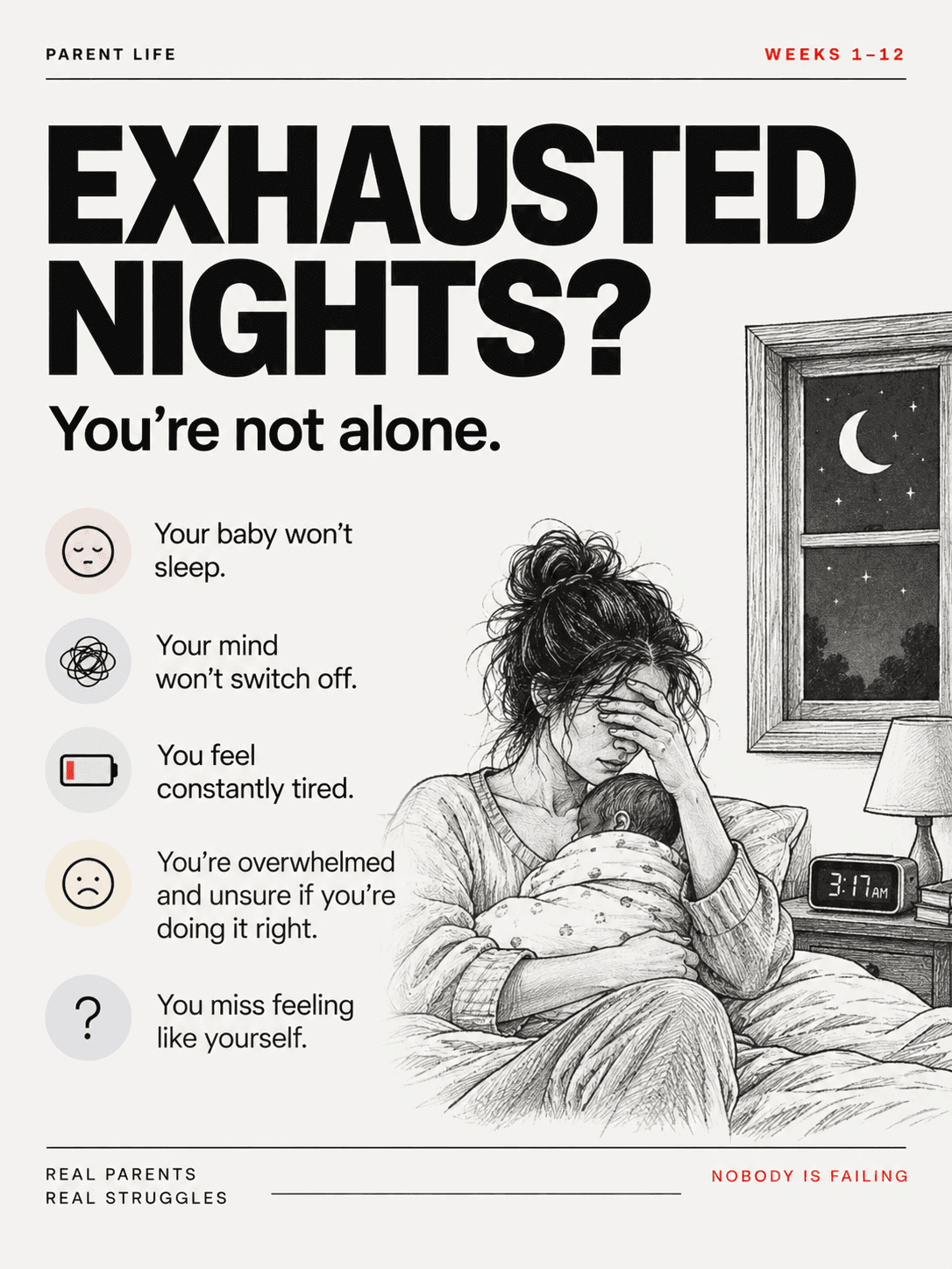 Exhausted nights? You’re not alone.